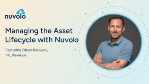 Video thumbnail of Oliver Ridgwell talking about asset lifecycle management with Nuvolo