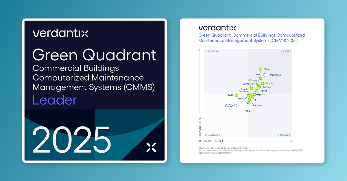 Verdantix Green Quadrant CMMS report