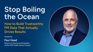 Facilities and Asset Data Webinar